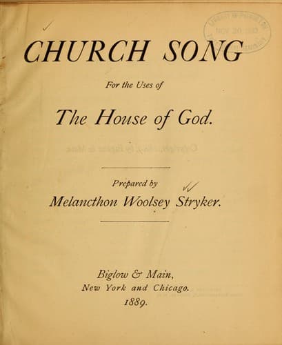 Tapa de Church song