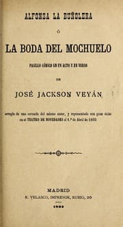 Tapa de Alfonsa la buñolera, o, La boda del mochuelo