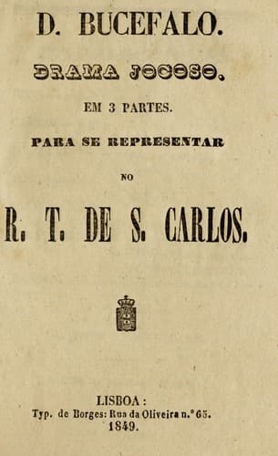Tapa de D. Bucefalo