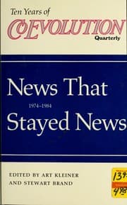 Tapa de News that stayed news, 1974-1984