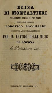 Tapa de Elisa di Montaltieri