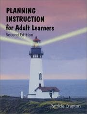 Tapa de Planning Instruction for Adult Learners