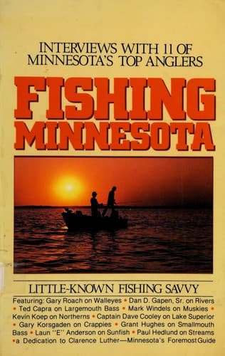 Tapa de Fishing Minnesota