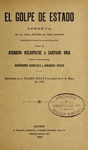 Tapa de El golpe de estado