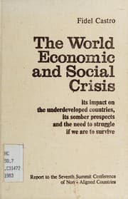 Tapa de Crisis económica y social del mundo