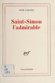 Tapa de Saint-Simon l'admirable