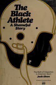 Tapa de The black athlete: a shameful story