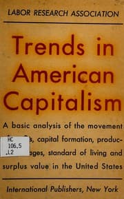 Tapa de Trends in American capitalism