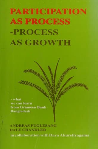 Tapa de Participation as process - process as growth