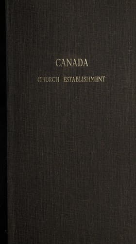 Tapa de Canada Church Establishment