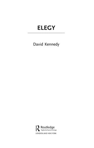 Tapa de Elegy