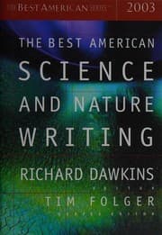 Tapa de The best American science and nature writing, 2003