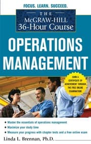 Tapa de McGraw-Hill 36-hour course operations management