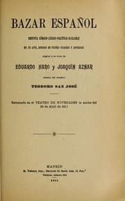 Tapa de Bazar español