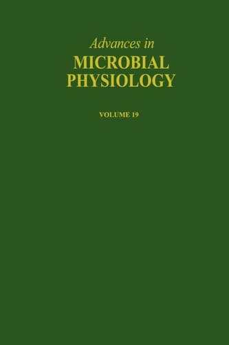 Tapa de Advances in Microbial Physiology, 19