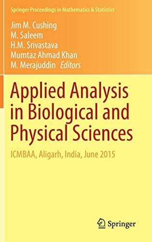 Tapa de Applied Analysis in Biological and Physical Sciences