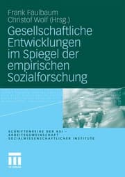 Tapa de Gesellschaftliche Entwicklungen im Spiegel der empirischen Sozialforschung