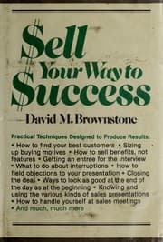 Tapa de Sell your way to success