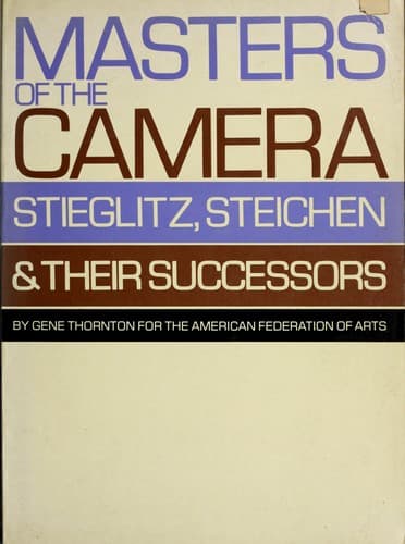 Tapa de Masters of the camera