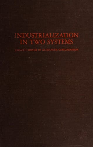 Tapa de Industrialization in two systems