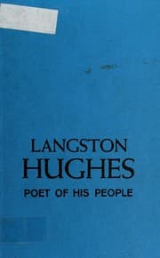 Tapa de Langston Hughes, poet of his people