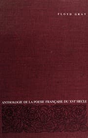 Tapa de Anthologie de la poèsie française du XVIe siècle