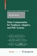Tapa de Delay Compensation for Nonlinear, Adaptive, and PDE Systems