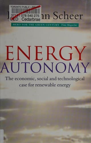 Tapa de Energy autonomy