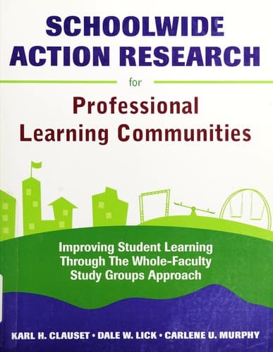 Tapa de Schoolwide action research for professional learning communities