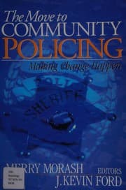 Tapa de The move to community policing