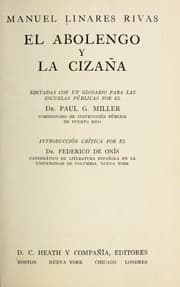 Tapa de El abolengo y La cizaña