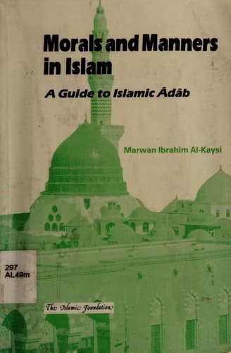 Tapa de Morals and manners in Islam