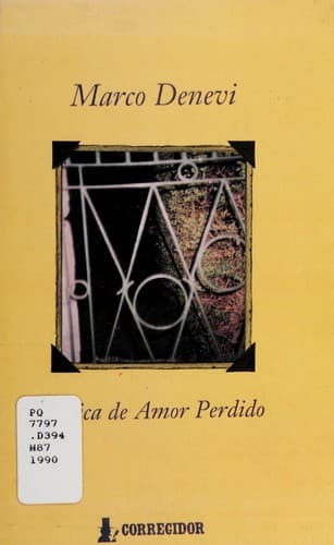 Tapa de Música de amor perdido