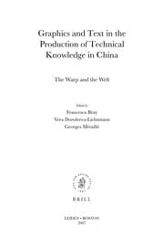 Tapa de Graphics and text in the production of technical knowledge in China