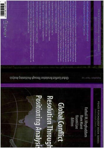Tapa de Global conflict resolution through positioning analysis