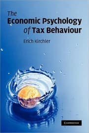 Tapa de The economic psychology of tax behaviour