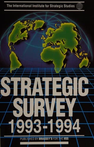 Tapa de Strategic survey.