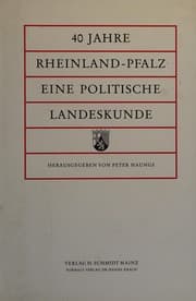 Tapa de 40 Jahre Rheinland-Pfalz