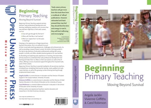 Tapa de Beginning primary teaching