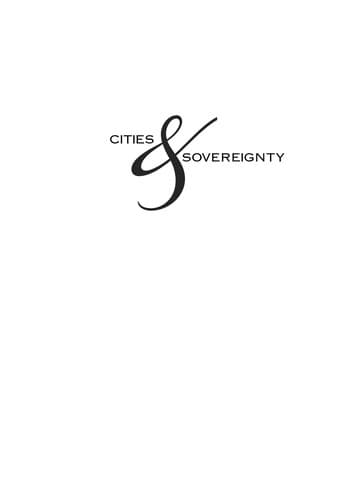 Tapa de Cities & sovereignty