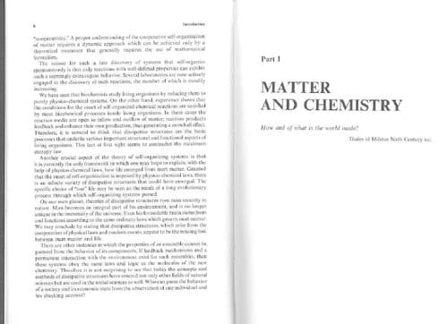 Tapa de Molecules, dynamics, and life