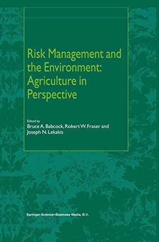 Tapa de Risk Management and the Environment