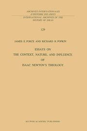 Tapa de "Essays on the Context, Nature, and Influence of Isaac Newton's Theology"