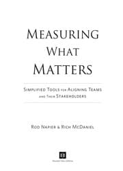 Tapa de Measuring What Matters