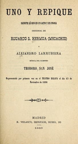 Tapa de Uno y repique