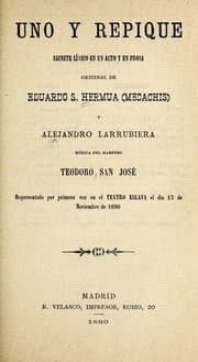 Tapa de Uno y repique
