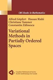 Tapa de Variational Methods in Partially Ordered Spaces