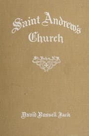 Tapa de History of Saint Andrew's Church