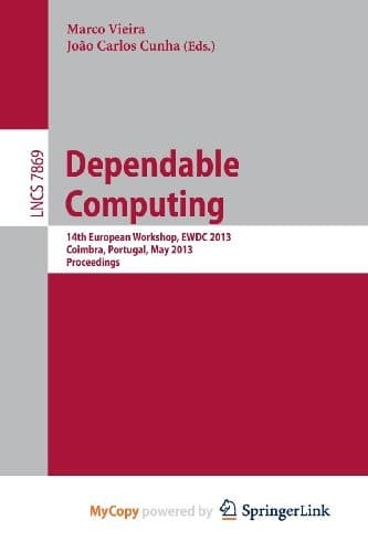Tapa de Dependable Computing