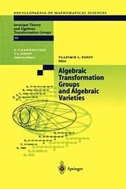 Tapa de Algebraic Transformation Groups and Algebraic Varieties